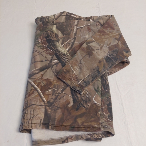 Realtree Brown Camo Hoodie Sweatshirt Pullover Country Hunting Outdoor Size L - Picture 8 of 8